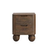 Shibui Bedside Table – Light Brown Mango Wood
