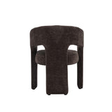 Alba Upholstered Dining Chair – Cocoa Textured Cord