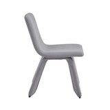 Marsia Dining Chair – Grey Velvet - Set of 2