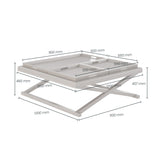 D.I Designs Bentley Coffee Table – Grey Aged Oak