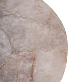 Libra Interiors Bosworth Side Table – Smokey Quartz – 42cm
