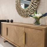 Berkeley Designs Valencia Sideboard – Grey Oak Paraquet
