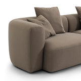 Libra Interiors Wicklow 2-Seater Sofa – Soft Truffle Velvet