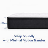 Noctis Rise Pro 28cm Hybrid Mattress – Medium Firm