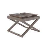 D.I Designs Bentley Side Table – Grey Aged Oak