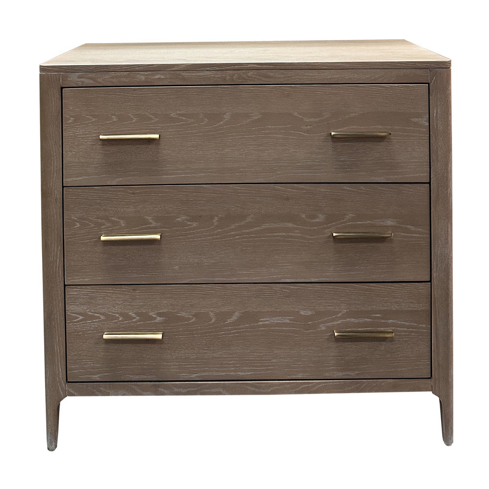 D.I Designs Abberley 3 Drawer Chest of Drawers – Oak