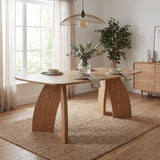 Alder 2m Dining Table – Natural Ash