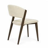 Castello Dining Chair – Walnut & Cream - Set of 2