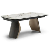 Fidenza 180–260cm Extending Dining Table & Milo Chairs Set