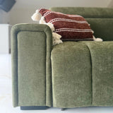 Molly 3 Seater Electric Sofabed – Olive