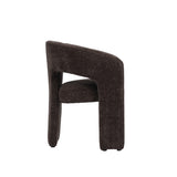 Alba Upholstered Dining Chair – Cocoa Textured Cord