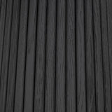 D.I Designs Leckford Ribbed Side Table – Black Oak