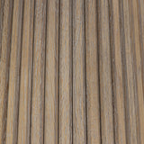 D.I Designs Leckford Ribbed Side Table – Aged Oak