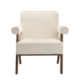 Amber Accent Chair – Ivory