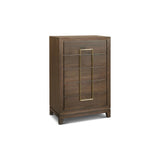 Berkeley Designs Lucca 5 Drawer Tall Chest of Drawers – Walnut