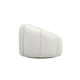 Nao Swivel Lounge Chair – Ivory Bouclé