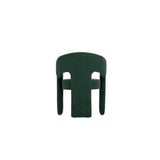 Alba Upholstered Dining Chair – Forest Green Velvet