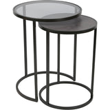 Libra Interiors Turner Nesting Side Tables – Set of 2