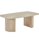 Olympia Coffee Table – Beige Ceramic
