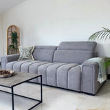 Molly 3 Seater Electric Sofabed – Grey