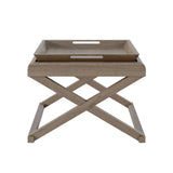 D.I Designs Bentley Side Table – Grey Aged Oak