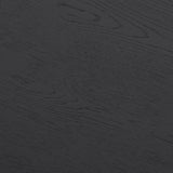 D.I Designs Leckford Ribbed Side Table – Black Oak