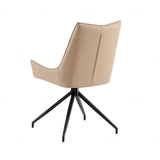 Monroe Swivel Dining Chairs – Mink PU – Set of 2