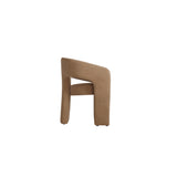 Alba Upholstered Dining Chair – Mole Velvet