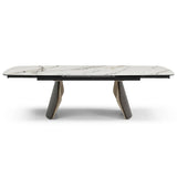 Fidenza 180–260cm Extending Dining Table & Milo Chairs Set