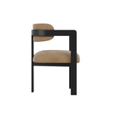 Mai Dining Chair – Velvet – Mole