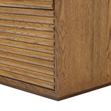 D.I Designs Charlton 6 Drawer Chest of Drawers – Ribbed Walnut