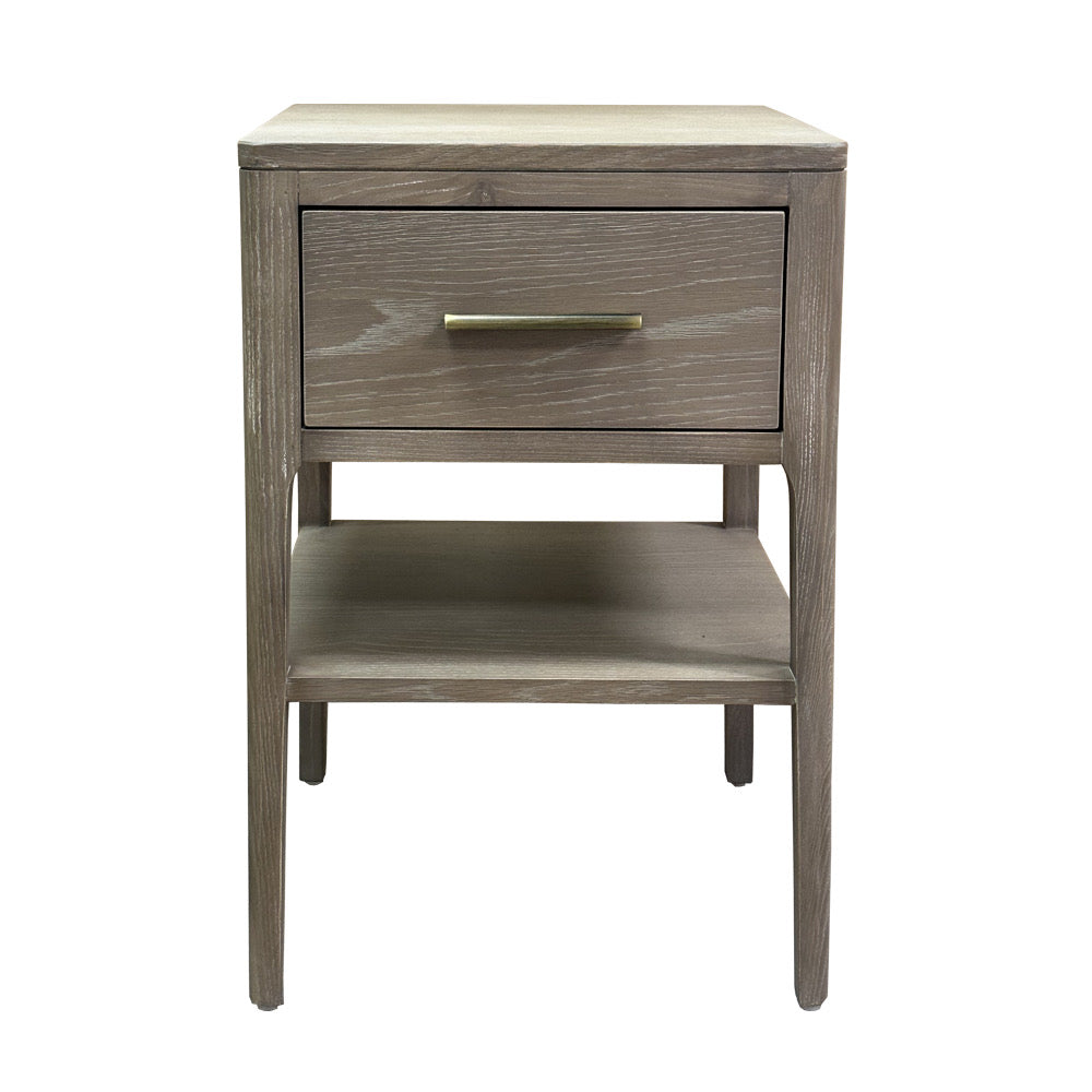 D.I Designs Abberley 1 Drawer Bedside Table – Oak