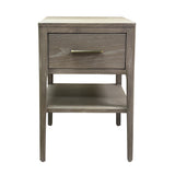 D.I Designs Abberley 1 Drawer Bedside Table – Oak