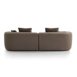 Libra Interiors Wicklow 2-Seater Sofa – Soft Truffle Velvet