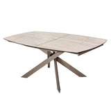 Libra Interiors Themsby 130–190cm Extendable Dining Table – Warm Stone