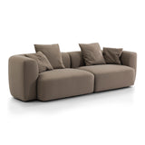 Libra Interiors Wicklow 2-Seater Sofa – Soft Truffle Velvet