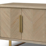 Berkeley Designs Valencia Sideboard – Grey Oak Paraquet