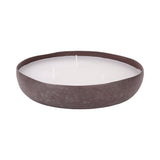 Libra Interiors Samui 3 Wick Candle Bowl – Hammered Brown