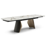 Fidenza 180–260cm Extending Dining Table & Milo Chairs Set