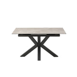 Nova 140–180cm Extending Dining Table – Kamite Grey Ceramic