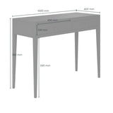 D.I Designs Radford Console Table – Black Oak