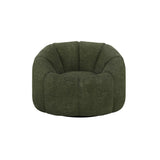 Nao Swivel Lounge Chair – Basil Chenille Bouclé