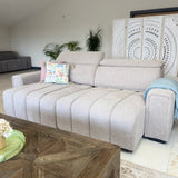 Molly 3 Seater Electric Sofabed – Beige
