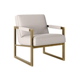 D.I Designs Mickleton Club Chair – Cream Chenille