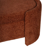 Libra Interiors Waverley Storage Bench – Terracotta Chenille