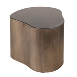 Libra Interiors Cloud Coffee Tables – Emperador Marble & Glass – Set of 2