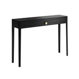 D.I Designs Abberley Console Table – Black Oak