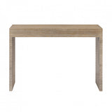 D.I Designs Wickham Console Table – Ribbed Oak