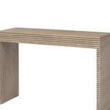 D.I Designs Wickham Console Table – Ribbed Oak