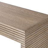 D.I Designs Wickham Console Table – Ribbed Oak